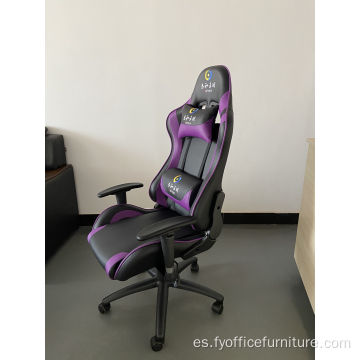 Diseño moderno de la silla del juego del esqueleto estable violeta del precio de venta al por mayor